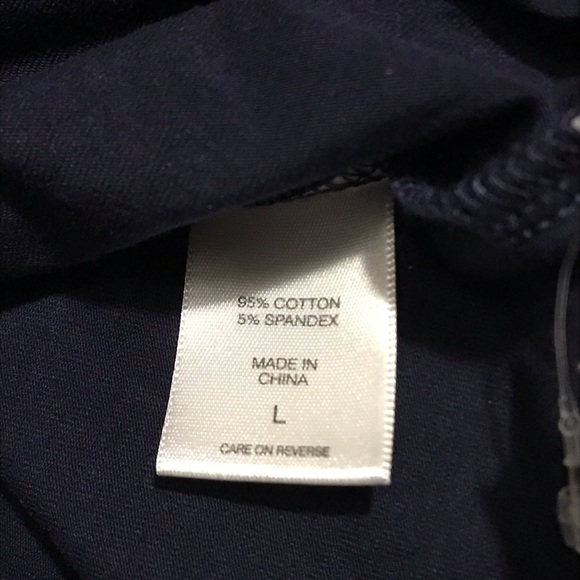 New York & Company Soho Navy leotard Large - Picture 4 of 4